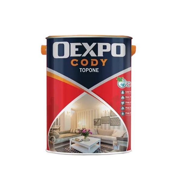 sơn bóng nội thất Oexpo Cody Topone